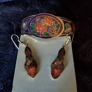 🦋Butterfly bracelet and earrings